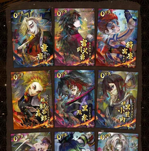 Cartes de collection rares Yi Culture Demon Slayed, cartes à peler <span class=keywords><strong>DS</strong></span>, personnages d'anime, cartes à jouer, jouets pour enfants - Product Image 2