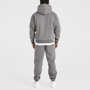 Wholesale OEM Custom Heavy Duty Loose Fit Hoodie Dropped Shoulder Casual Style <b>Men's</b> <b>Pullover</b> Hoodie Cotton 3D Embroidery Fleece - Product Image 4