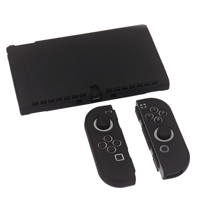 Silicone TPU Soft Shell Joypad Protective Cover Cases for Nintendo Switch OLED Console Protective Case Cover