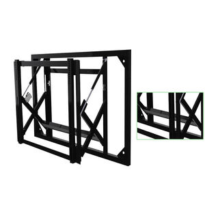 LCD TV đứng điều chỉnh pop-<span class=keywords><strong>up</strong></span> <span class=keywords><strong>Push</strong></span>-in TV núi video <span class=keywords><strong>Wall</strong></span> <span class=keywords><strong>Mount</strong></span> <span class=keywords><strong>Bracket</strong></span> thép đa màn hình hỗ trợ truyền hình đứng - Product Image 2