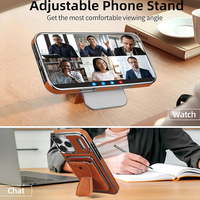 Étui portefeuille magnétique en cuir PU pour iPhone 17 16 15 14 13 Pro Max 17 Air avec porte-cartes, support et protection antichoc