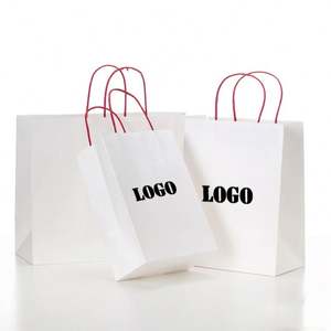 Sacs cadeaux en papier kraft personnalisés KM Custom Jewelry, vente en gros en Chine, sacs en papier pour montres personnalisés avec votre propre logo - Product Image 2