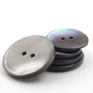 Factory Direct Round Shape New Fashion Mother of Two Holes Pearl Grey <strong>Shell</strong> <strong>Button</strong> - Product Image 5