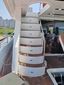 Grandsea 65ft cabine Yacht à vendre 3m fibre <span class=keywords><strong>de</strong></span> verre bateau <span class=keywords><strong>de</strong></span> pêche moteur intérieur pour croisières fluviales - Product Image 6