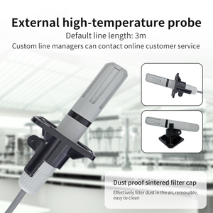 혹독한 환경을 위한 고온 프로브가 장착된 전문가용 LX905-C 디지털 온도계 습도계 산업용 습도 측정기 - Product Image 3