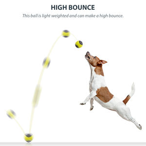 All'ingrosso resistente tela TPR resistente ai morsi giocattoli da masticare interattivo rimbalzante palla per cani per addestramento e gioco galleggiante giocattolo per cani - Product Image 5