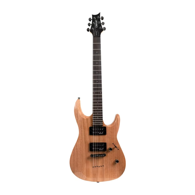 Clevan CS-22 Cheap Electric Guitar 24 Frets HH Pickups String-Thru-Body 648mm Scale OEM Custom