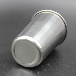 Stainless Steel 16OZ Pint <strong>Cups</strong> Food Safe Classic Style <strong>Camping</strong> Drinking <strong>Cup</strong> with Custom Logo Dishwasher Safe - Product Image 2