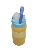 Gourde isotherme sport en acier inoxydable à double paroi 600 ml 800 ml avec paille intégrée, idéale pour le bureau et la rentrée scolaire – Qualité supérieure