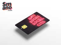 Regalo Promocional Empresarial Smano, Regalo Personalizado Profesional, Skin Personalizado para Tarjeta de Crédito