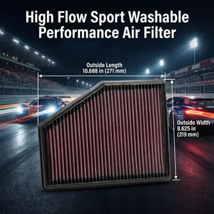 Nouveau filtre à air haute performance 13718577170 pour BMW Série 6 <span class=keywords><strong>Gran</strong></span> <span class=keywords><strong>Turismo</strong></span> GT G32 <span class=keywords><strong>620d</strong></span> 630d 630i 640d 640i B47 B48 B57 B58 - Product Image 2