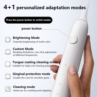 Nouvelle brosse à dents électrique sonique YBK Y8 pour adultes avec 38000 VPM, IPX7, 2000 mAh, 5 modes, conception de logo de produit d'usine, vente en gros