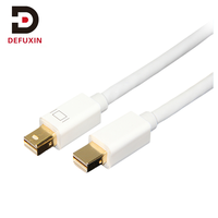 Câble PVC blindé bidirectionnel DFX Mini vers Mini de 1,8 m 4K pour moniteur d'affichage iMac