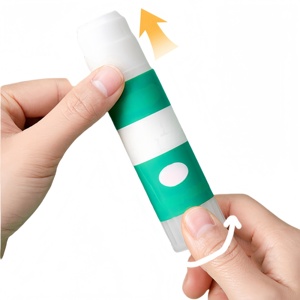 Keo rắn màu trắng độ nhớt cao mạnh mẽ không độc hại an toàn tự làm thủ công hướng dẫn sử dụng cho trẻ em trường nhà có thể giặt dính - Product Image 6