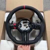 Volant en cuir de haute qualité pour BMW M3 M4 M5 M6 F30 F32 F34 F01 F20 F07 F10 E92 E90 E70