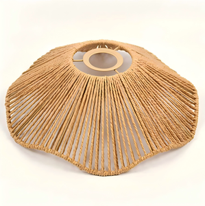 <span class=keywords><strong>Paralume</strong></span> Artigianale <span class=keywords><strong>in</strong></span> Rattan Intrecciato a Mano, <span class=keywords><strong>Corda</strong></span> di Canapa, Eleganza Rustica Sottile per Decorazione Casa - Product Image 1