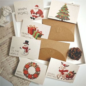 Cartes de vœux de Noël 3D Pop Up, cartes de Noël joyeuses, fabrication directe d'usine, sur mesure, fabricant professionnel - Product Image 2