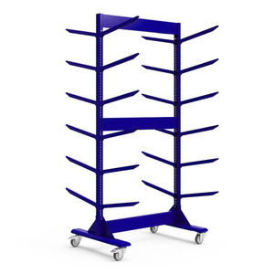 חלקי רכב חנות תצוגה דוכן סופרמרקט עשוי ברזל כבד כבד ברזל מתכת ומתכת תחתון מדפים חוט מדפים - Product Image 6