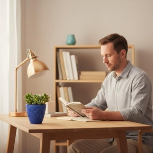 Pots de fleurs en céramique au design classique moderne pour l'intérieur et l'extérieur, avec trous de drainage, finition émaillée, vente en gros - Product Image 2