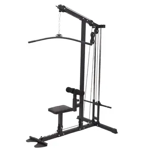 Multi-Sterkte Combinatie Squat Rack Met Pull-Up Banner Staat Fitness Apparatuur Hoge Lat Pull Down Bar Machine