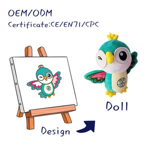 Hochwertiges kunden spezifisches Kuscheltier-Plüsch tier, das gemäß der Design zeichnung für Kinder angepasst wird - Product Image 5