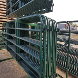 Panneaux de clôture de cour de cheval de ferme d'élevage de bétail de corral rond en métal galvanisé résistant le plus populaire - Product Image 3