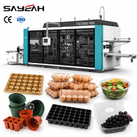 Automatische machine voor het maken van wegwerp eierdozen van PP, PS, PET en PVC met hoge snelheid en thermoforming