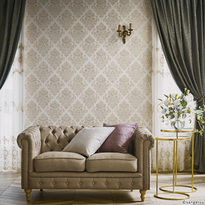 Cao Cấp Thiết Kế Trang Trí Cao Cấp Không Gian Nội Thất Tùy Chỉnh Sang Trọng Hình Nền Cho Phòng Khách - Product Image 4