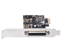 WCH382 Kartu Pengontrol PCI Express Port SERIAL 25pin DB25 Port Printer Paralel Kartu LPT Komputer Stok