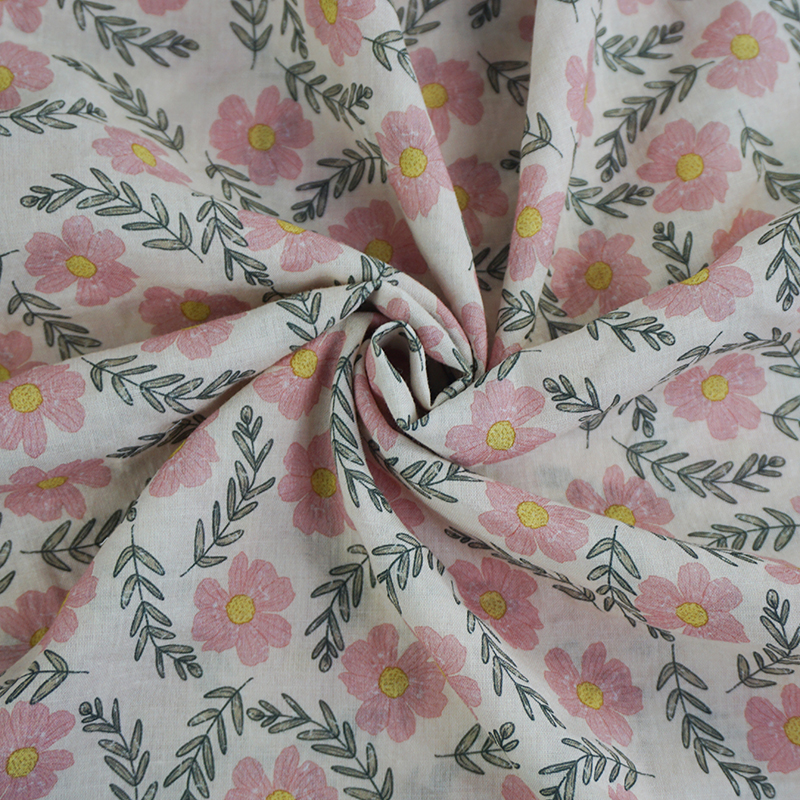 spring melange fabric