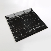 Carreaux de sol en marbre brillant 60x60 Revêtement de sol en pierre imperméable en porcelaine pour mur et sol 400x400mm pour appartements