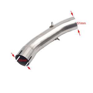 Tuyau d'échappement de moto pour <span class=keywords><strong>KTM</strong></span> <span class=keywords><strong>390</strong></span> <span class=keywords><strong>Adventure</strong></span> DUKE 250 <span class=keywords><strong>390</strong></span> RC390 ADV 2020 <span class=keywords><strong>2021</strong></span> Escape Moto Modifier Middle Tube Link Pipe - Product Image 4