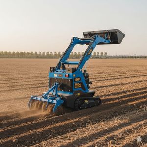 Mini chargeuse sur pneus à conducteur debout de 15 CV - Capacité de charge nominale de 280 à 350 kg - Chargeuse utilitaire compacte - Puissance de 8,6 kW - 1 an - Product Image 2