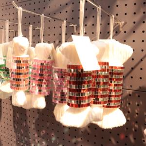 Adorno <span class=keywords><strong>de</strong></span> <span class=keywords><strong>Bola</strong></span> <span class=keywords><strong>de</strong></span> <span class=keywords><strong>Discoteca</strong></span> en Forma <span class=keywords><strong>de</strong></span> Caramelo <span class=keywords><strong>de</strong></span> Lujo con Mini Espejo, Decoraciones Colgantes <span class=keywords><strong>de</strong></span> Plástico <span class=keywords><strong>de</strong></span> Alta Calidad para Árbol <span class=keywords><strong>de</strong></span> Navidad - Product Image 2