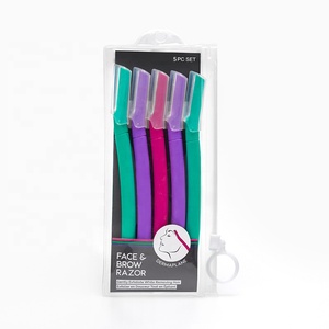 Hoja <span class=keywords><strong>de</strong></span> acero inoxidable para mujer, maquinilla <span class=keywords><strong>de</strong></span> afeitar para <span class=keywords><strong>cejas</strong></span>, removedor <span class=keywords><strong>de</strong></span> pelo para <span class=keywords><strong>cejas</strong></span>, juegos <span class=keywords><strong>de</strong></span> recortadora - Product Image 1