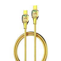 Kabel Data USB Type C LDNIO LC881C Pabrikan 1M 2A, Kabel Pengisian Daya Tipe C USB 3.1 untuk Ponsel