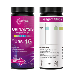 Bandelettes de test urinaire de <span class=keywords><strong>glycémie</strong></span> domestiques, bandelettes de test urinaire pour la <span class=keywords><strong>glycémie</strong></span> URS-1G, dispositif médical de classe II certifié CE pour - Product Image 2