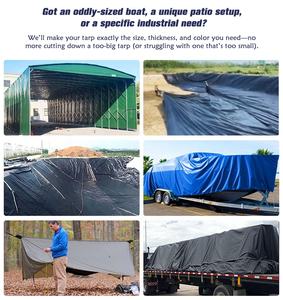 Rouleau de bâche imperméable pour la maison, le jardin, la protection des meubles, le balcon, le toit, la protection contre la pluie et la poussière, utilisation en extérieur - Product Image 5