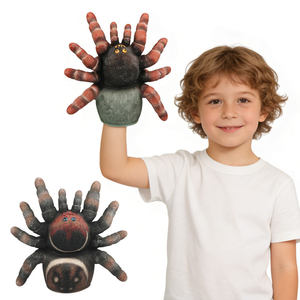 Marionnettes d'animaux réalistes en gros pour Halloween – Marionnette araignée pour enfants, idéale pour les jeux de rôle - Product Image 1