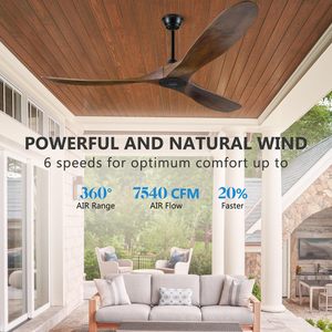 Lámpara <span class=keywords><strong>Ventilador</strong></span> de Techo Inteligente Tuya de 60 Pulgadas - Compatible con Alexa/Google Home y Control por APP - Product Image 4