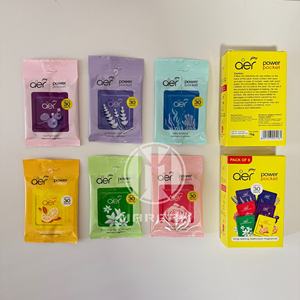 Ambientador de Coche Aer Power Pocket Gel Ecológico con Aroma Duradero y Eliminación de Olores, Paquete Surtido de 6 Unidades Colgantes de Lujo - Product Image 5