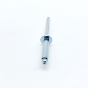 Rivets aveugles à tête ouverte en aluminium <span class=keywords><strong>4x8</strong></span> 4x10 4x12 tailles différentes Rivets à tête ronde solides Les matériaux comprennent l'acier, le laiton et le plastique - Product Image 4