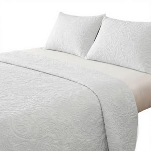 MANEMI Couvre-lit Classique en Coton à Motifs Floraux pour la Maison, Collection Mi-Saison, avec 1 ou 2 Taies d'oreiller, Plusieurs Tailles, Lavable - Product Image 1