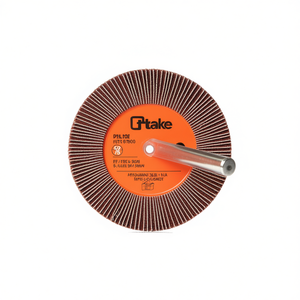 Ttake Abrasive Flap <b>Wheel</b> 25x15 Mm 3 Mm Shaft 180 Grit For <b>Grinding</b> - Product Image 2