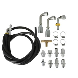 ชุดท่อพวงมาลัยเพาเวอร์ Haofa รุ่น HF-DLZX ทำจากเหล็กกล้าคาร์บอน พร้อมอุปกรณ์สำหรับการติดตั้งเพิ่มเติม - Product Image 1
