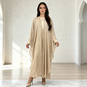 Robe Abaya en Polyester Imprimée Personnalisée de Haute Qualité pour Femmes Musulmanes Fournisseur en Gros - Product Image 3