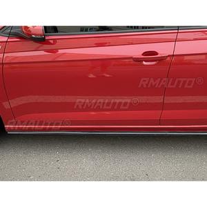 Extensión de alerón lateral para coche, difusor, protector de faldón lateral, kit de carrocería para Volkswagen Polo 2019-2023, accesorios para coche - Product Image 4