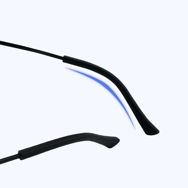 Eyewear Accessories Eyeglasses Silicone Grip Temple Tip Holder Strap Eyeglasses Grip Fashion Anti Slip Ear Hook Eyeglass