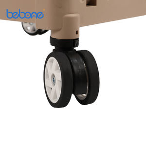 त्वरित गाड़ी ढहने वाले रोलिंग क्रेट व्हील फोल्डेबल टोकरी 80 एलबीएस क्षमता भारी शुल्क प्लास्टिक बैठने वाली ट्रॉली गाड़ी - Product Image 3