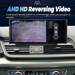 Écran QLED 12,3 pouces 1920*720 Android 14 pour autoradio multimédia vidéo stéréo GPS CarPlay AUDI Q5 2018-2020 - Product Image 3